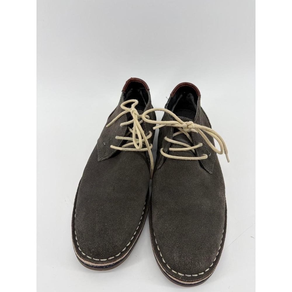 Kenneth Cole Reaction,"Desert Wind' Gray Suede Leather, Chukka Boots Men Size 8